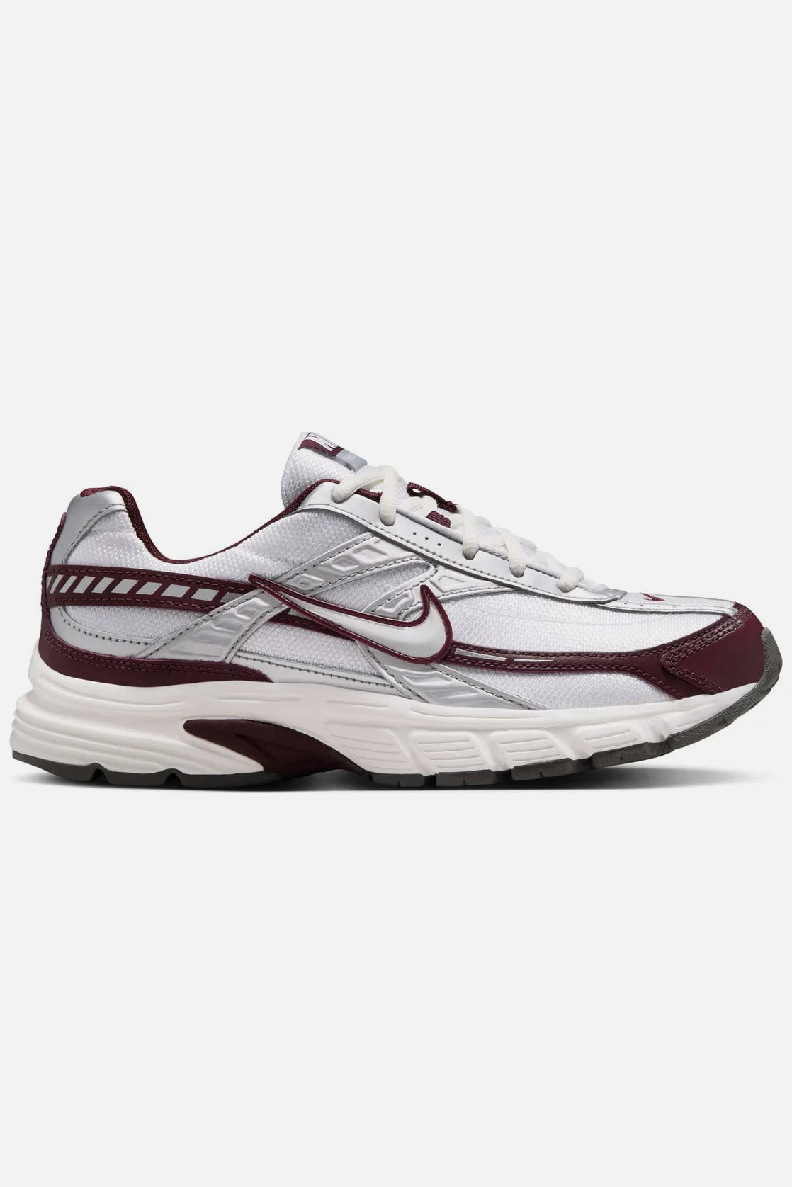 Initiator Sneaker - White + Sail + Burgundy Crush