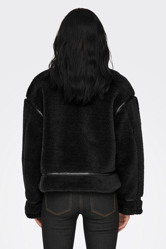 Michelle Teddy Jacke - Black