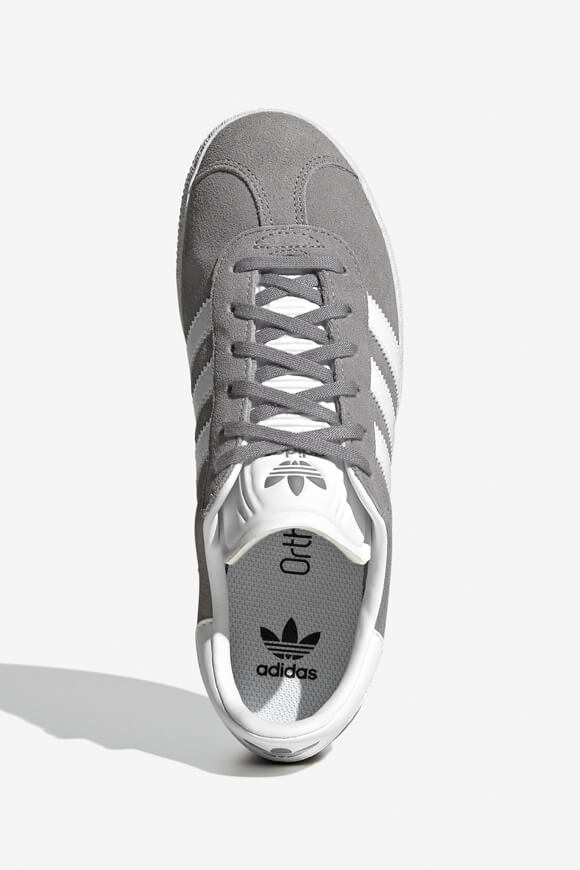 Gazelle Sneaker - Grey Three + Footwear White + Gold Metallic