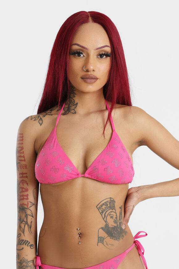 Triangel Bikini-Oberteil - Striking Fuchsia