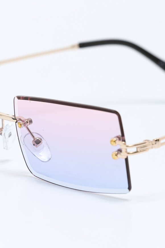 Sonnenbrille - Gold + Rose + Blue