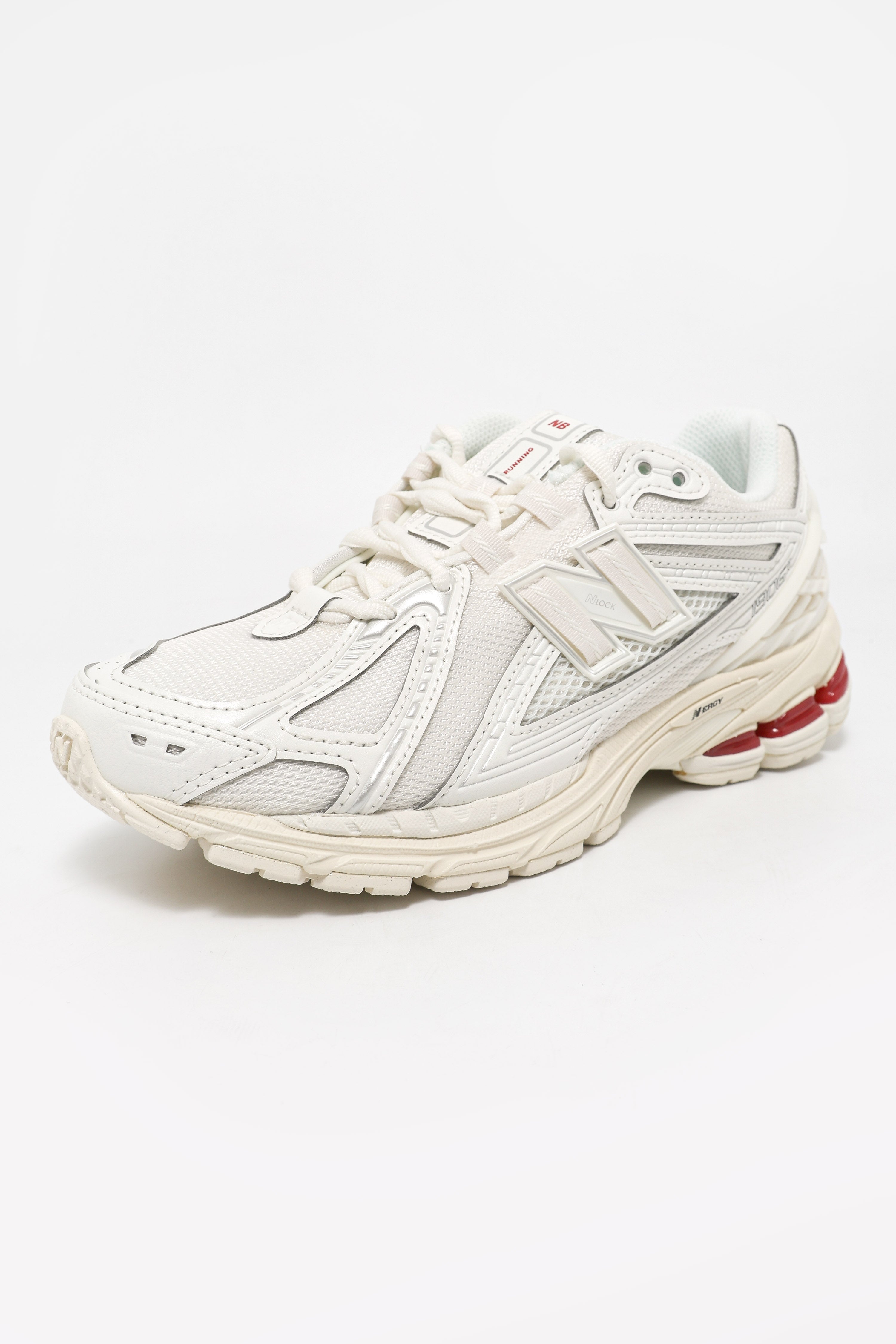 U 1906R Sport Essentials Sneaker - Angora + Sea Salt + Shadow Red