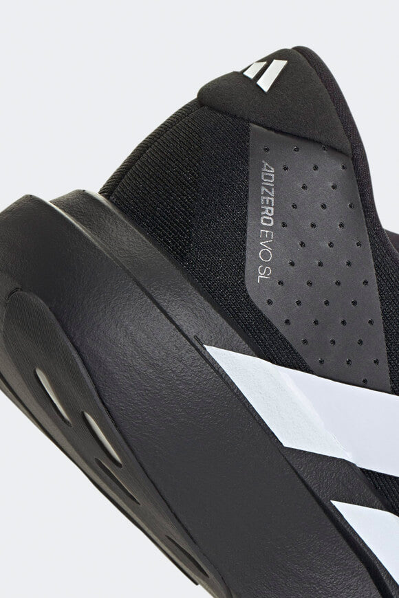 Adizero Evo SL Laufschuhe - Core Black + Footwear White