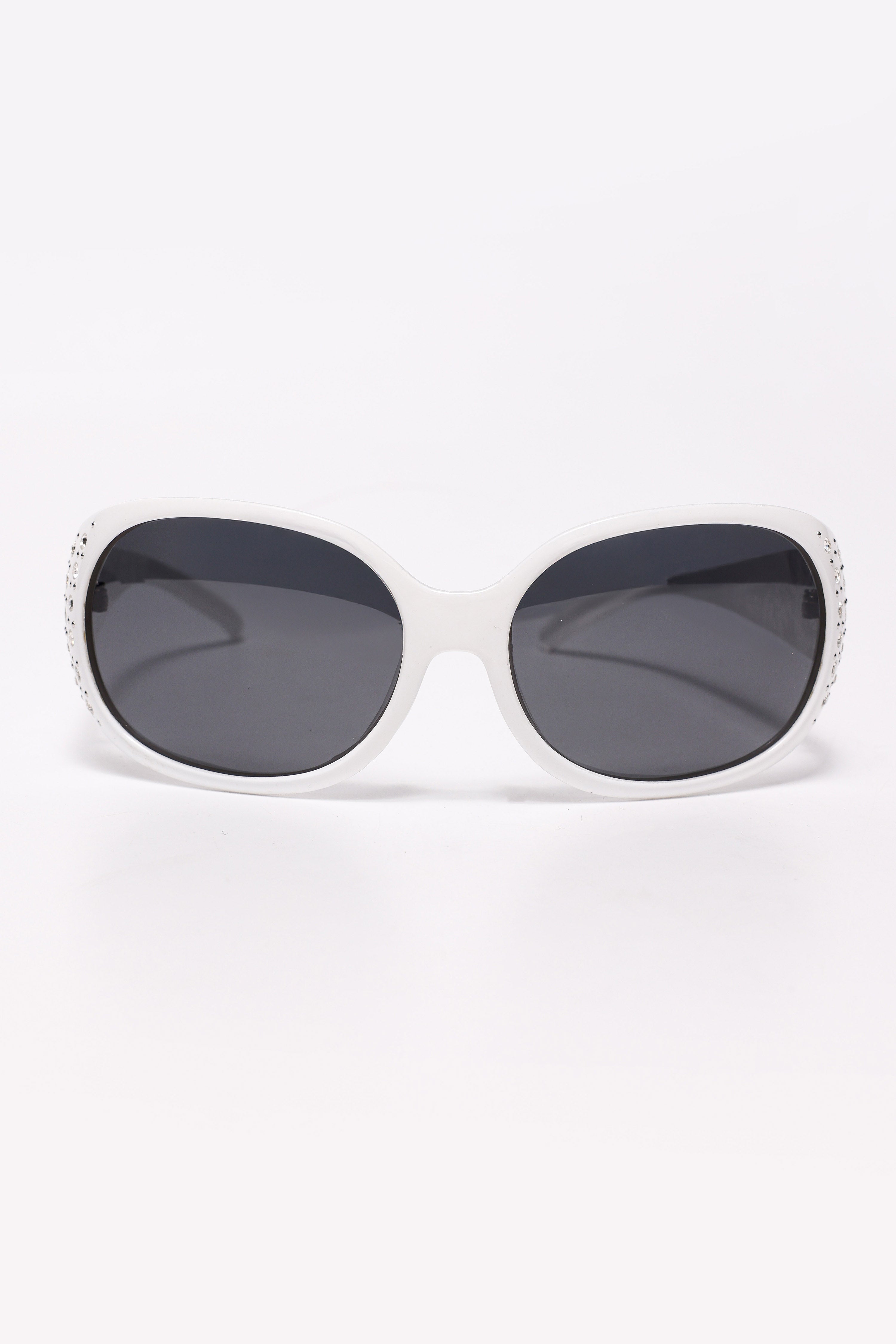 Sonnenbrille - White + Silver + Black