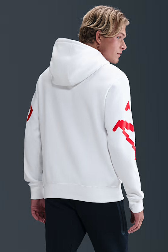 Sportswear Club Fleece Kapuzensweatshirt - White
