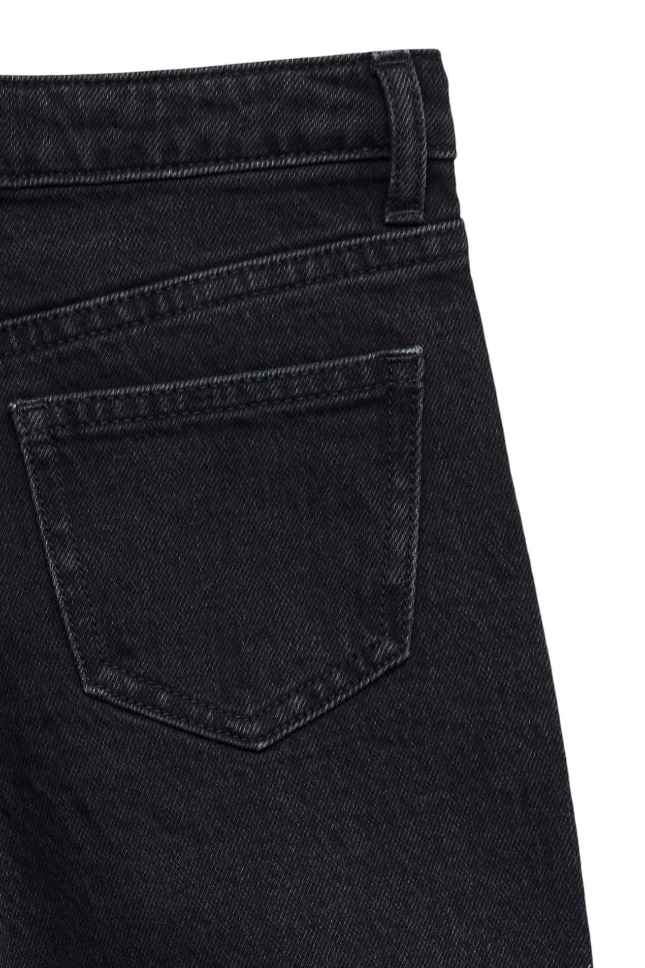 VMTESSA Wide Leg Jeans - Black Denim