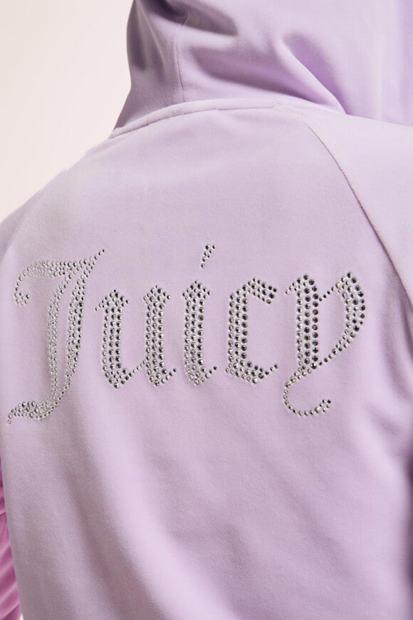 Madison Samt Crop Jacke - Pastel Lilac