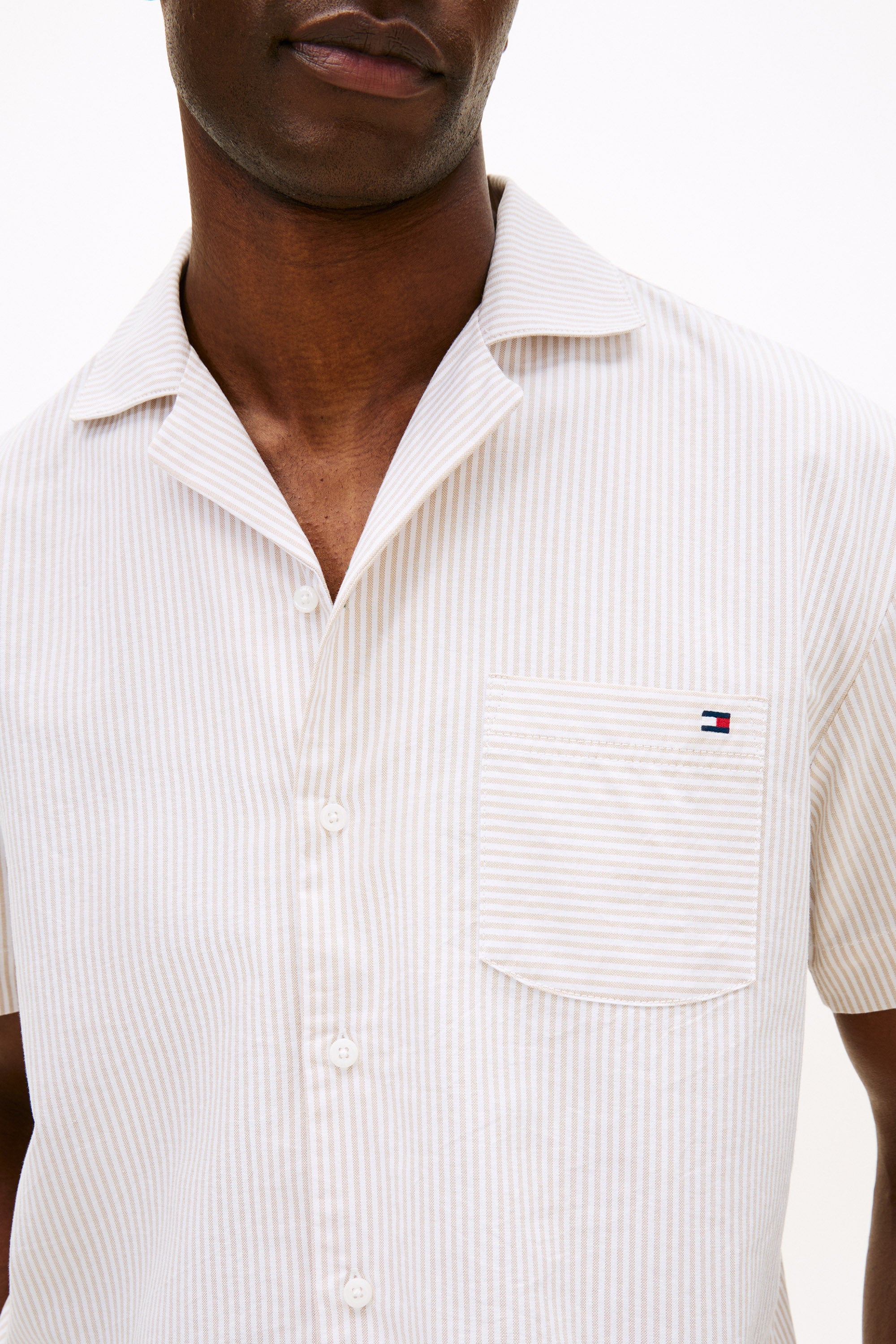 Woven Hemd - Caramel Oxford