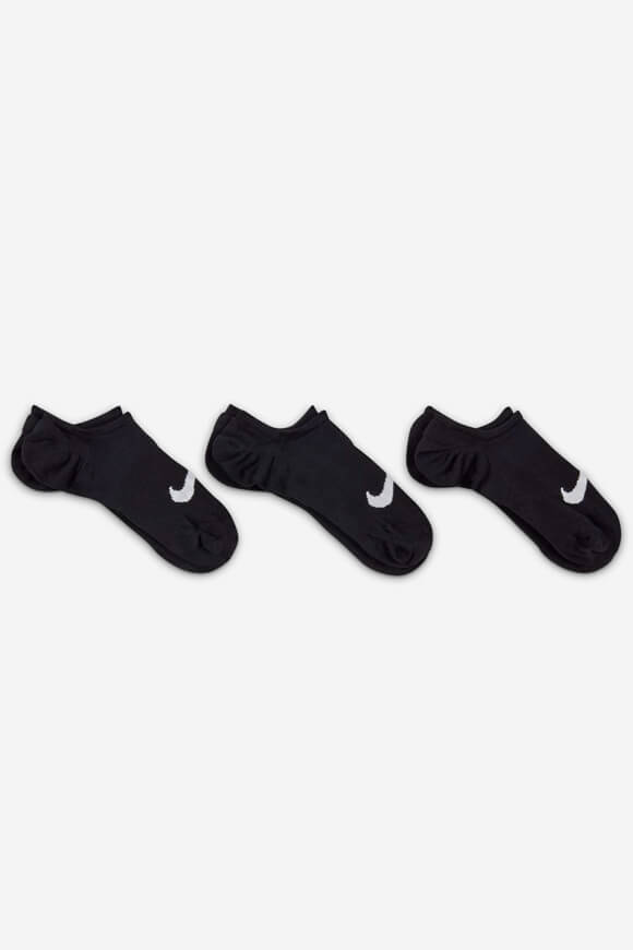 Dreierpack Füsslinge - Schwarz