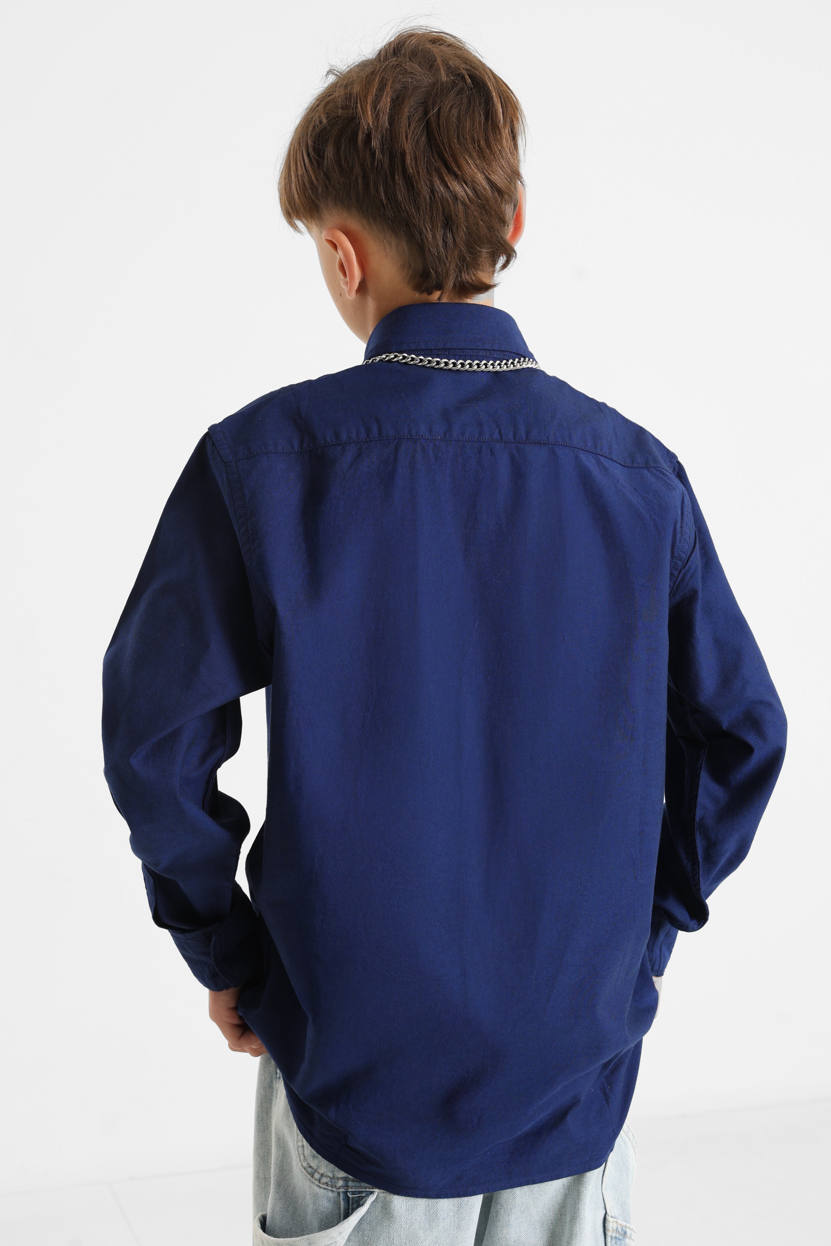 Time Hemd - Dark Blue