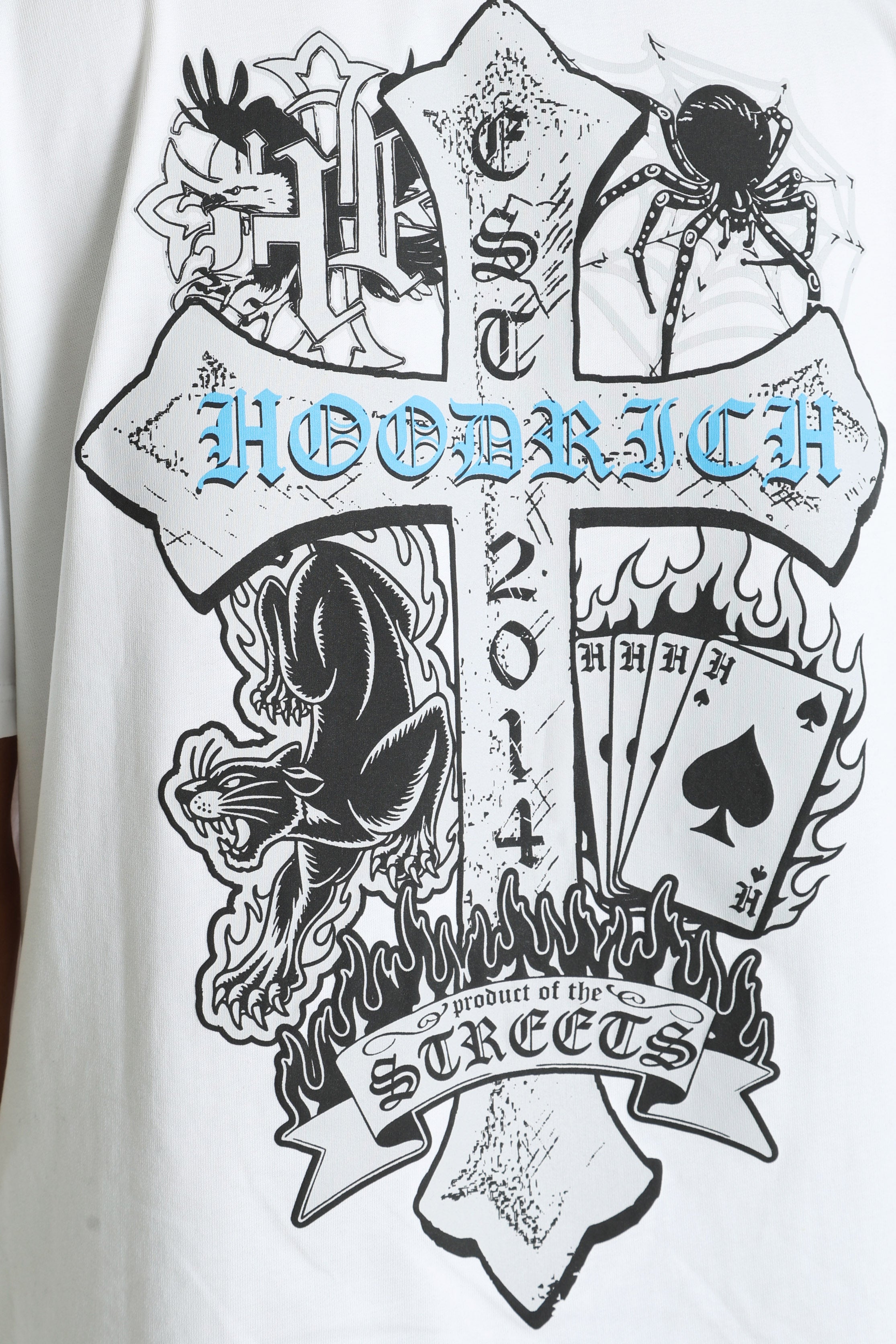 Cross Oversize T-Shirt - White