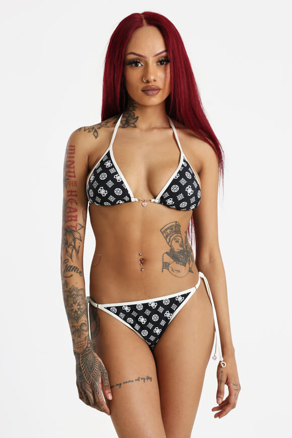 Triangel Bikini-Oberteil - Jet Black