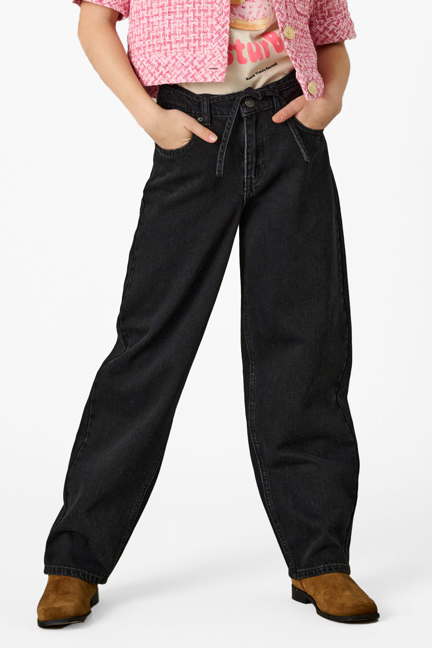 KOGGIANNA Balloon Fit Jeans - Washed Black