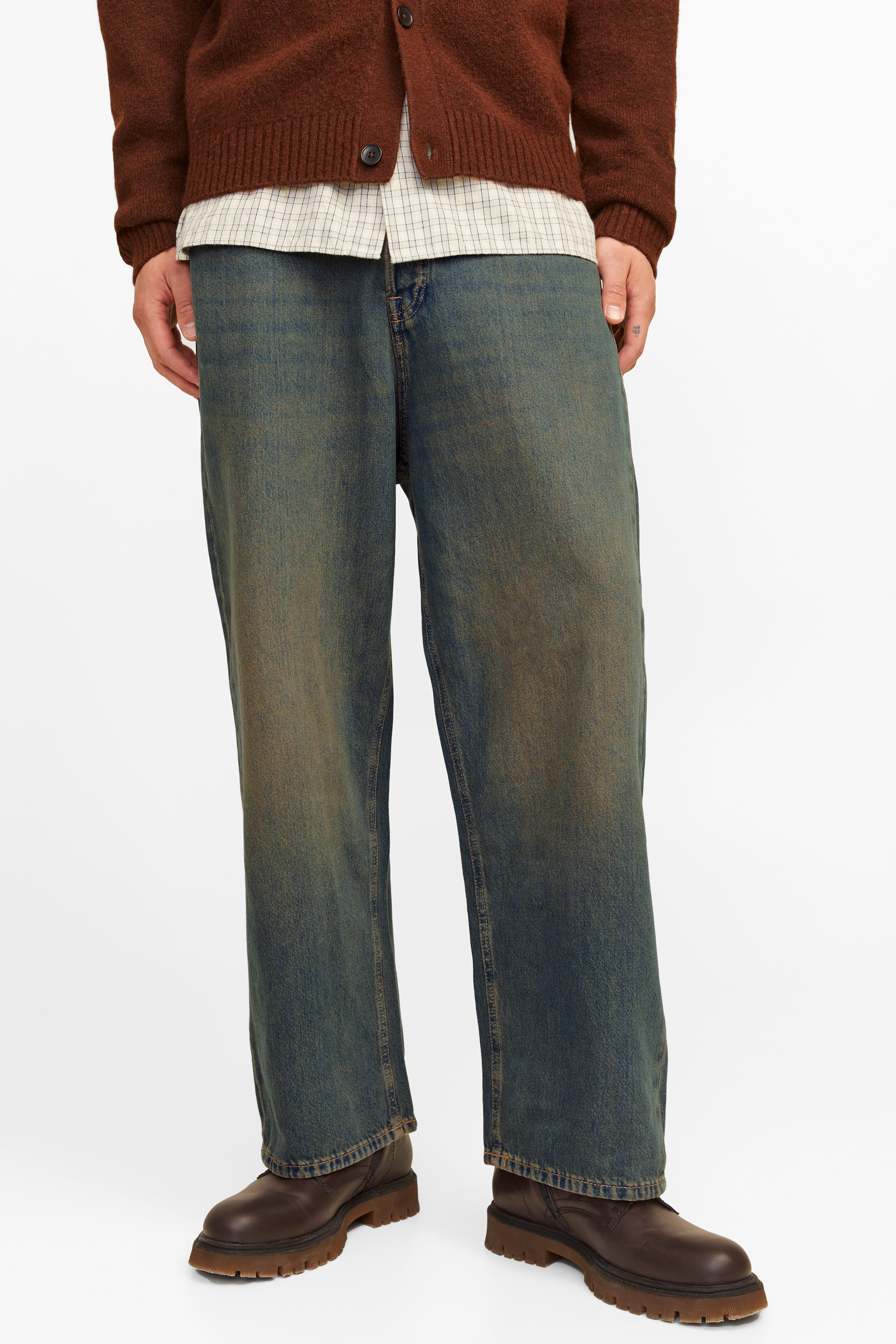 Ron Extra Baggy Fit Jeans L32 - Blue Denim