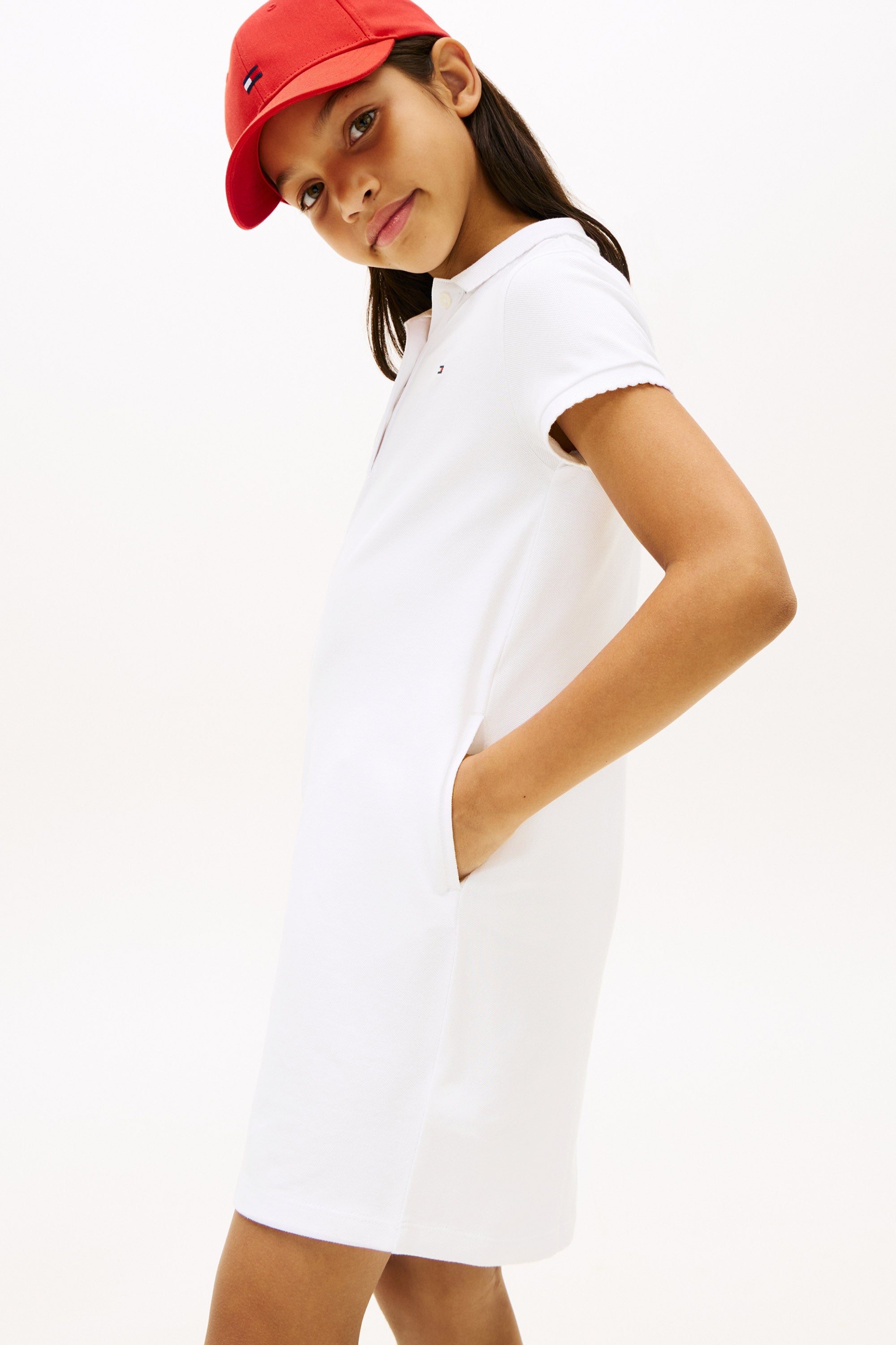 Polokleid - White