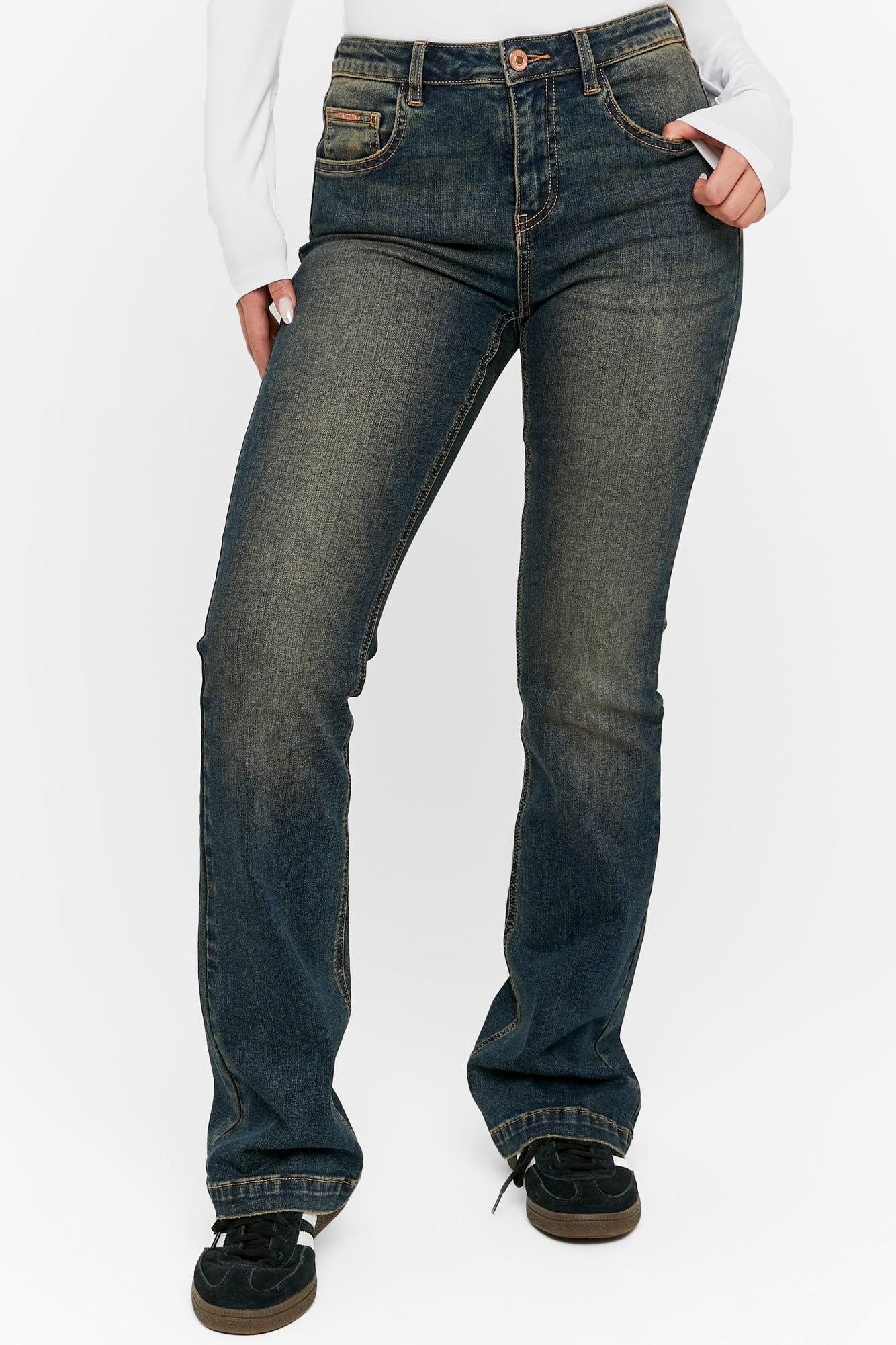 Bootcut Jeans - Dark Indigo