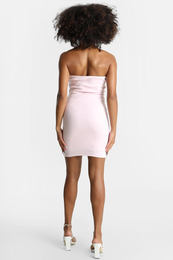 Bandeau Minikleid - Hell Pink