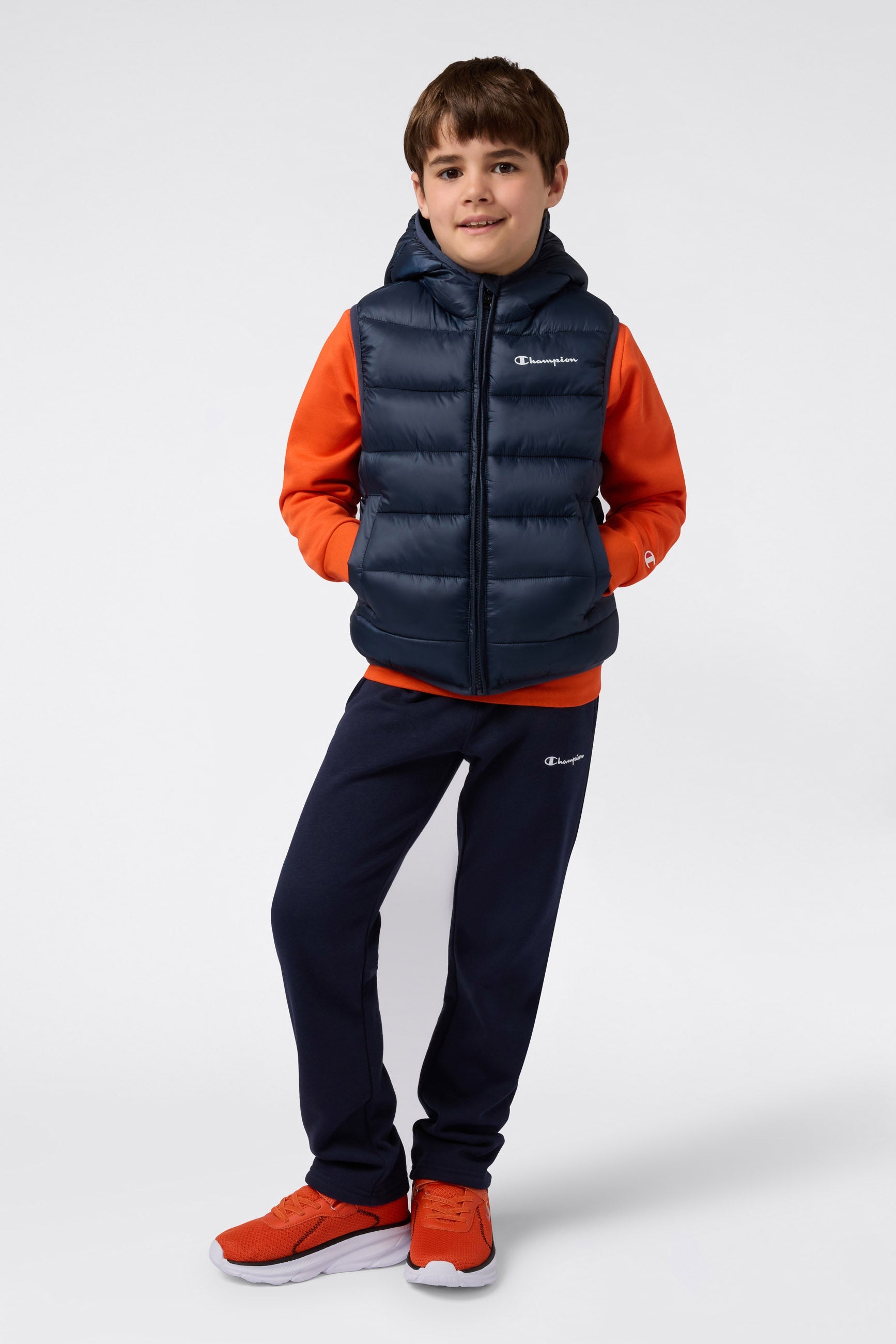 Gestepptes Gilet - Navy