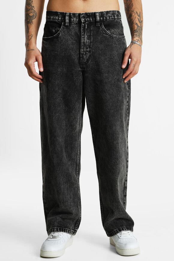 Baggy Fit Jeans - Black Washed