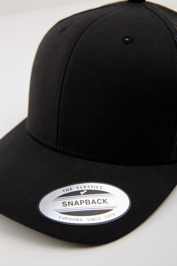 Trucker Cap / Snapback - Black