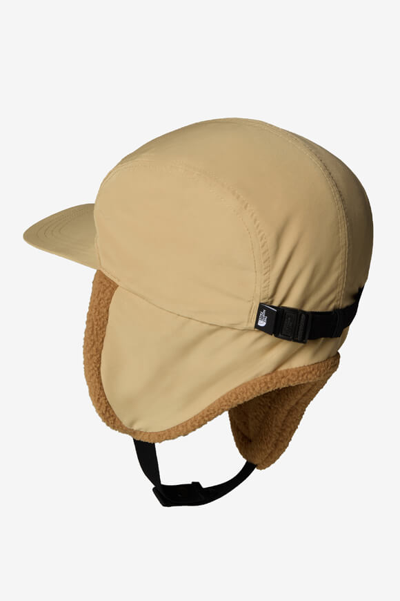 Yumiori gefütterte Trapper cap - Utility Brown + Khaki Stone