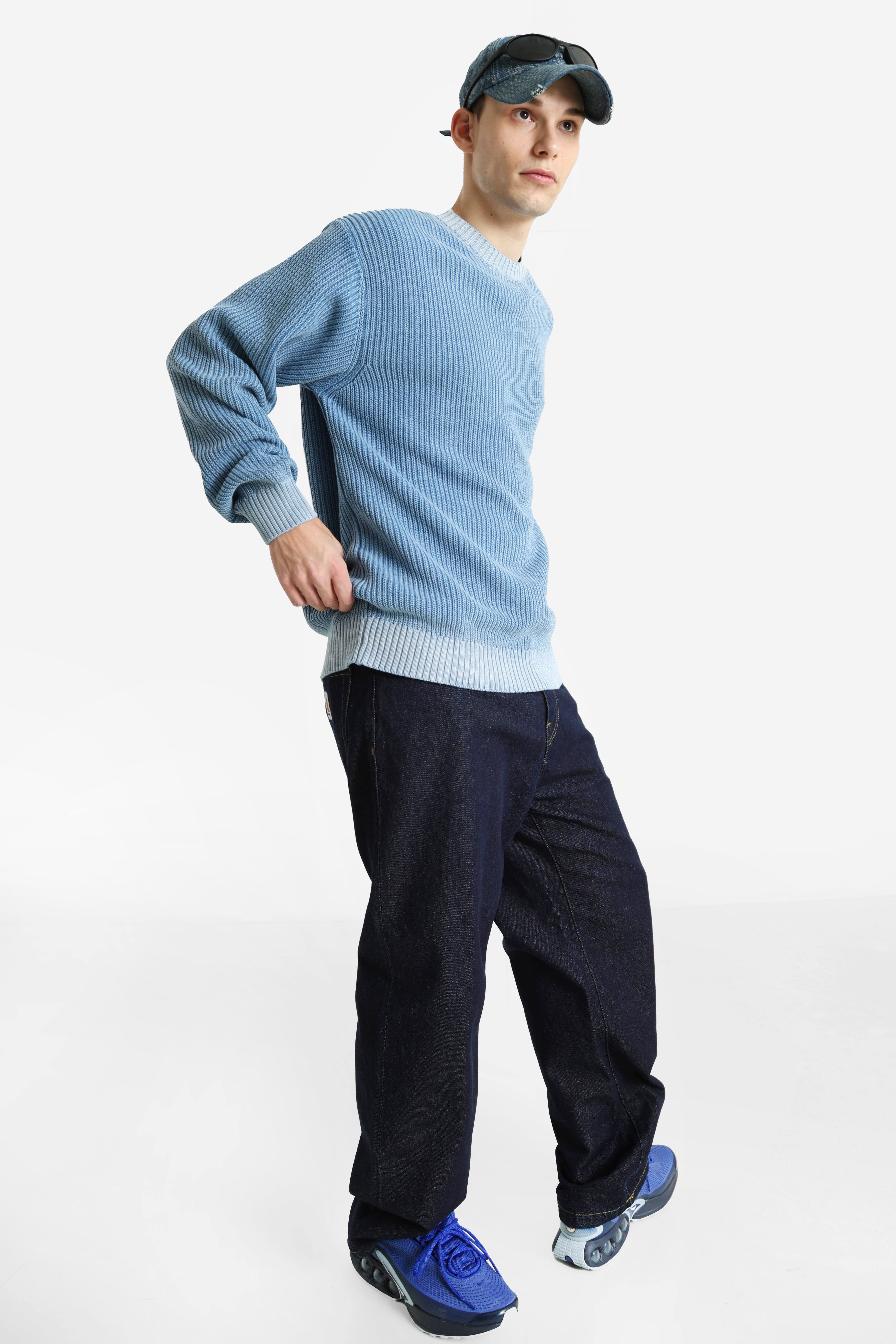RRDREW Strickpullover - Baleine Blue