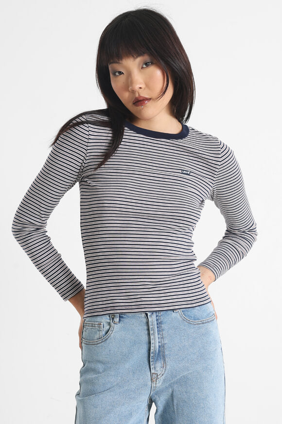 Essential Langarmshirt - Navy Blazer