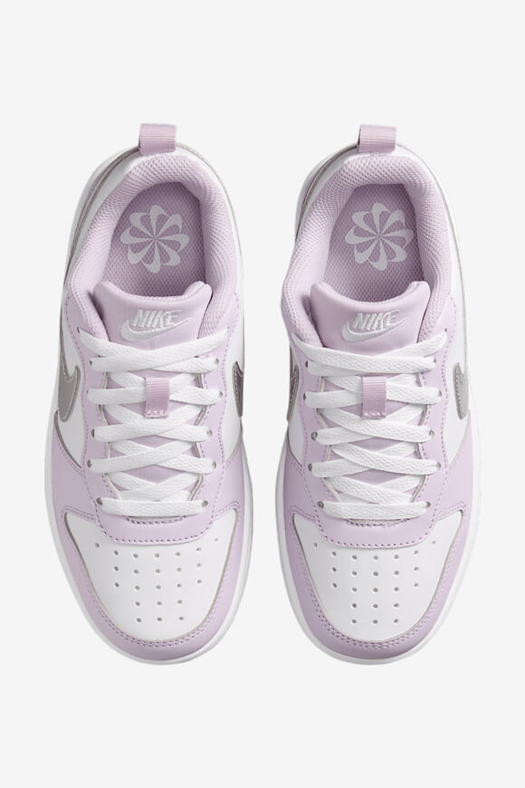 Court Borough Recraft Sneaker - Doll + Metallic Silver + White