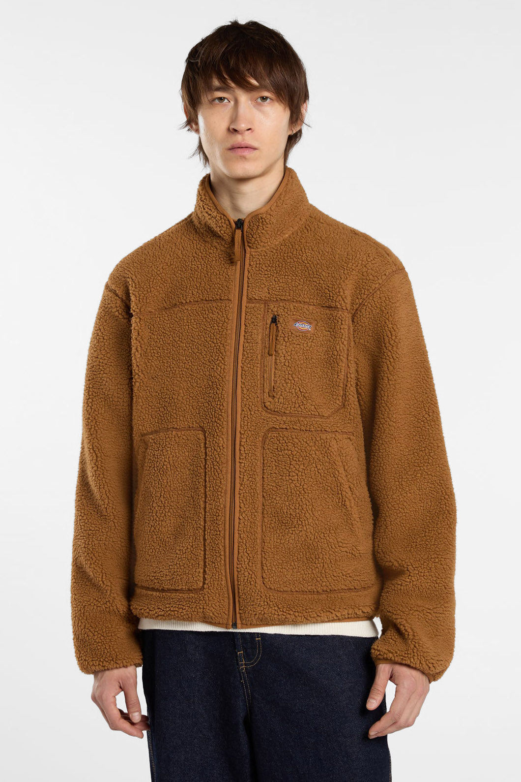 Mount Hope Fleecejacke - Brown Duck