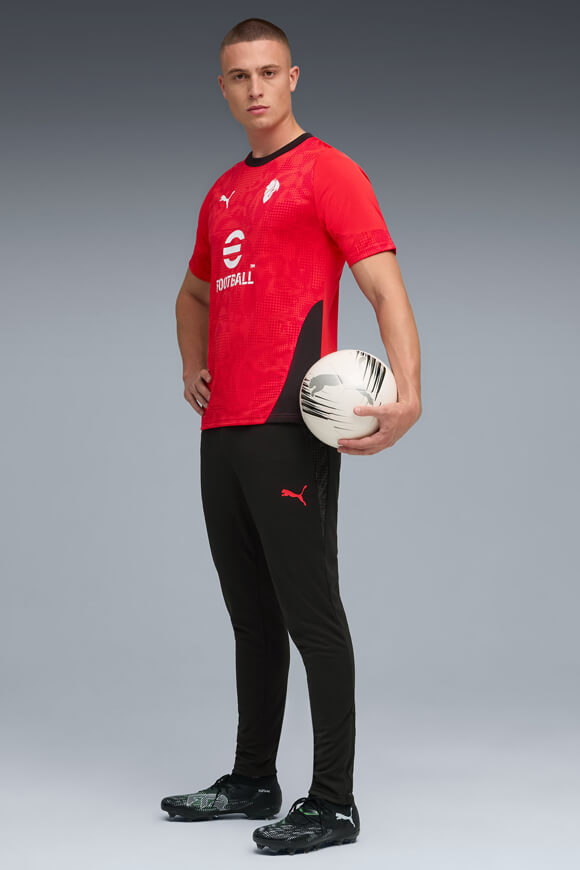 AC Milan Mesh T-Shirt - Red