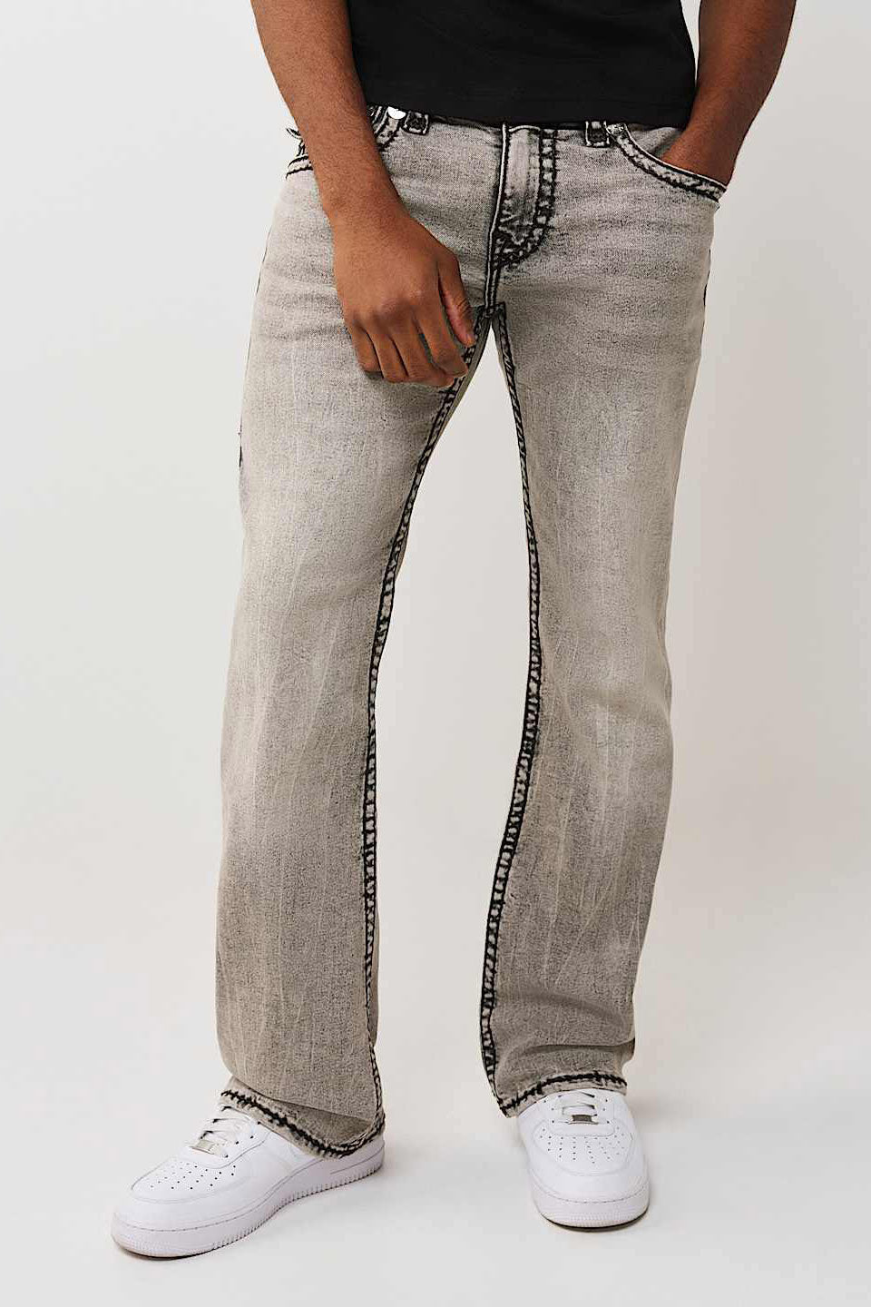 Billy Bootcut Jeans - Grey Washed