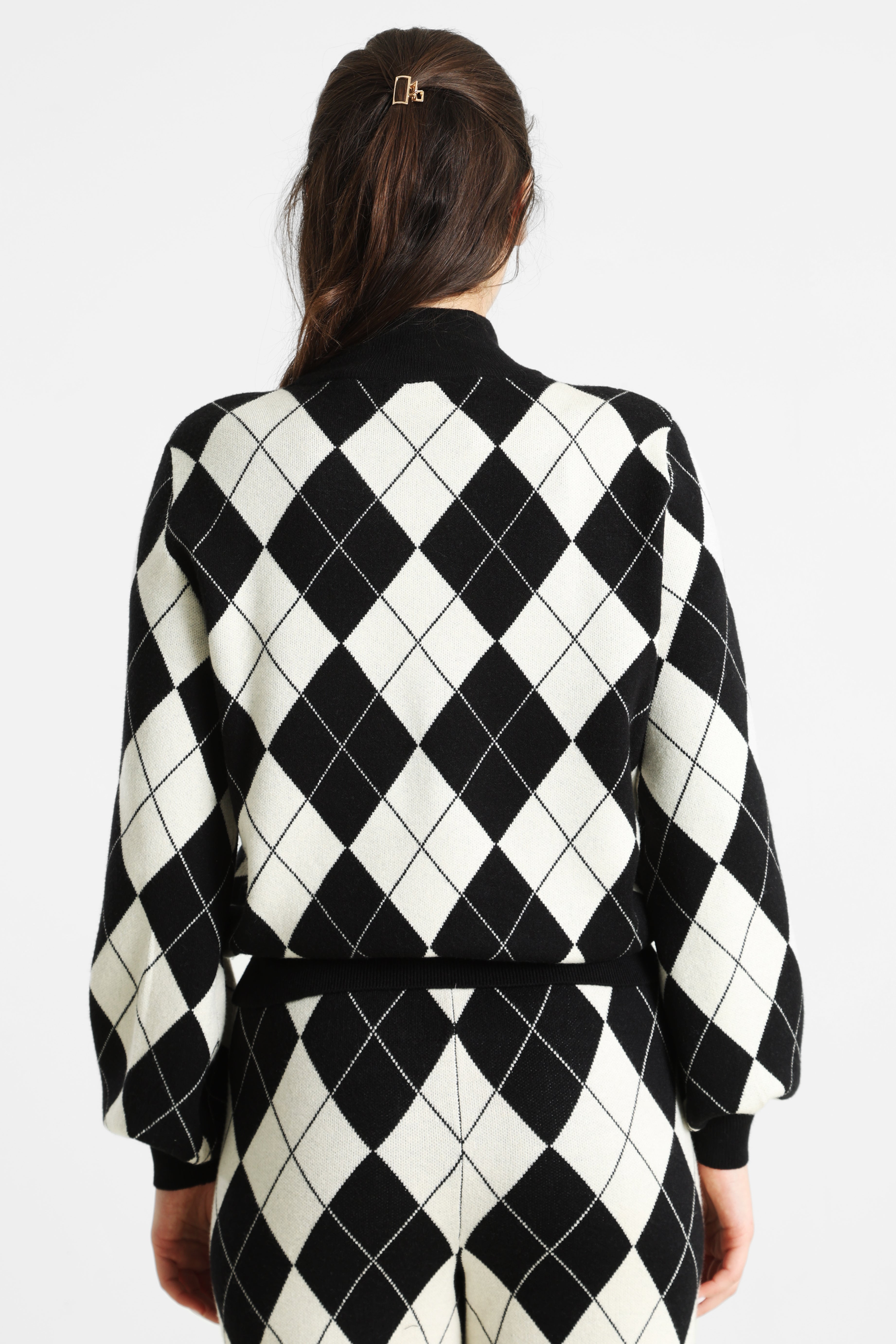 ONLANNY Strickpullover - Black + Whitecap