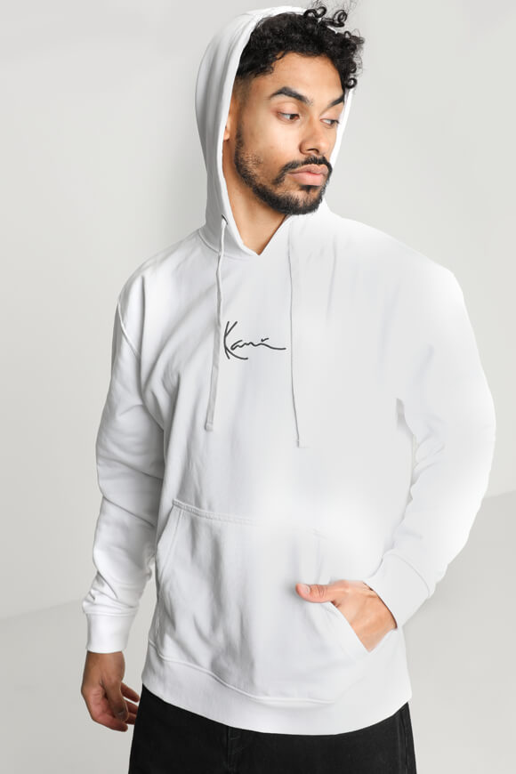 Kapuzensweatshirt - Weiss
