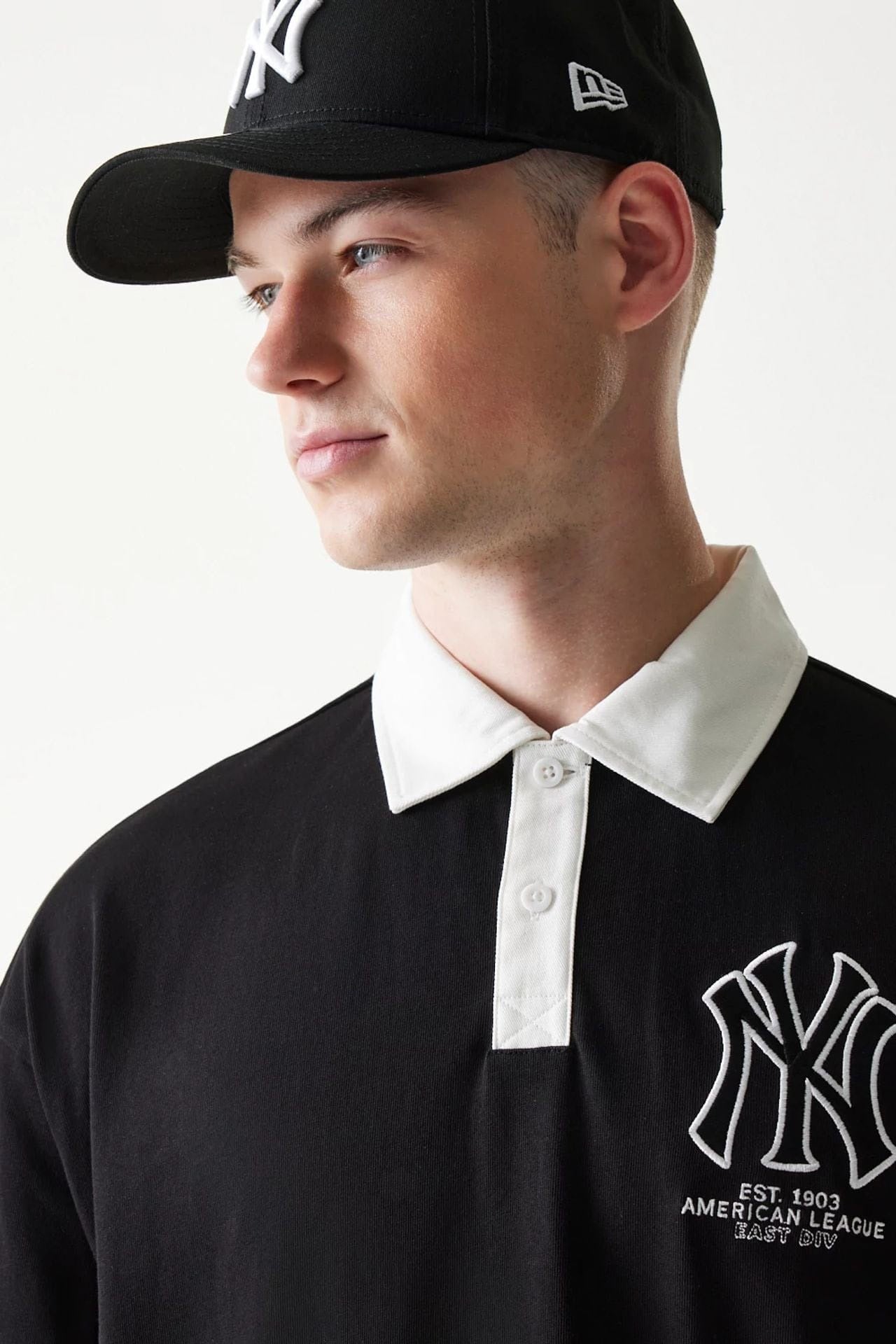 Oversize Poloshirt - Black