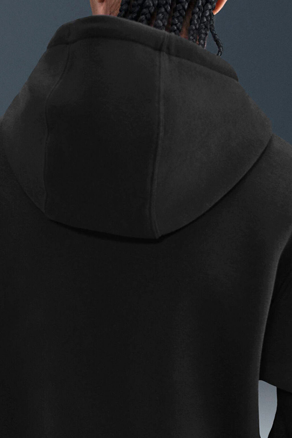 Kapuzensweatshirt - Black + Metallic Gold