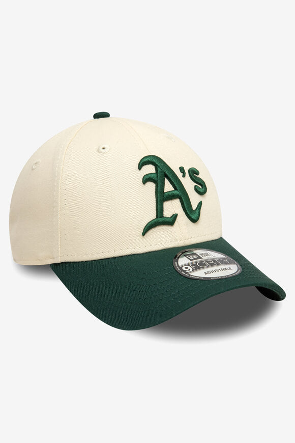 9Forty Cap / Strapback - Stone + Green