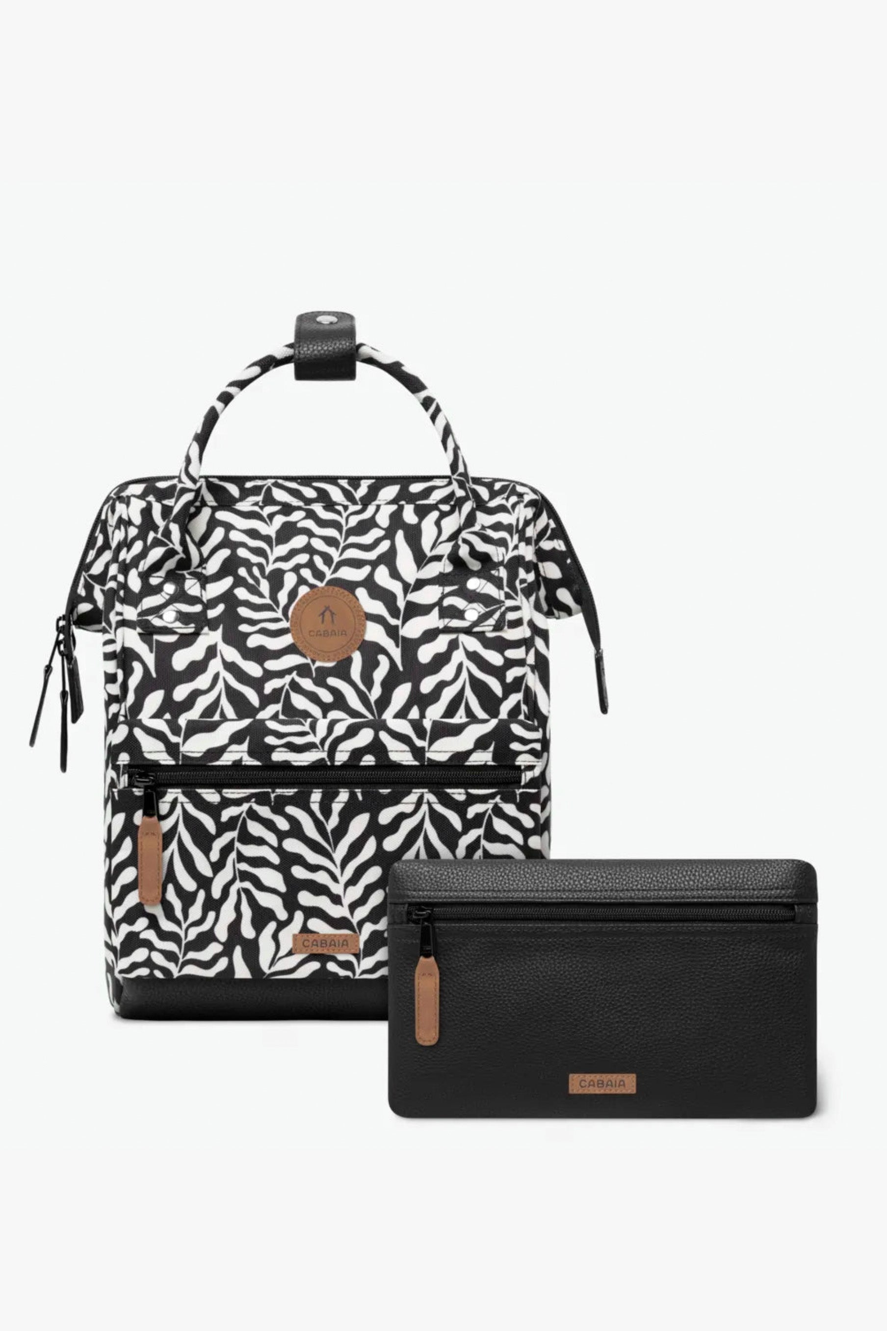 Luanda Rucksack 12L - Black + White