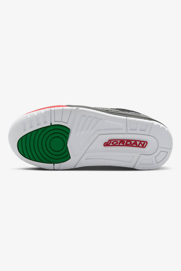 Spizike Kids Sneaker - Black + Varsity Red