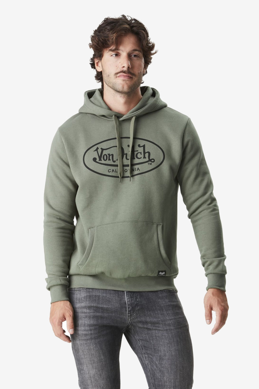 Kapuzensweatshirt - Khaki