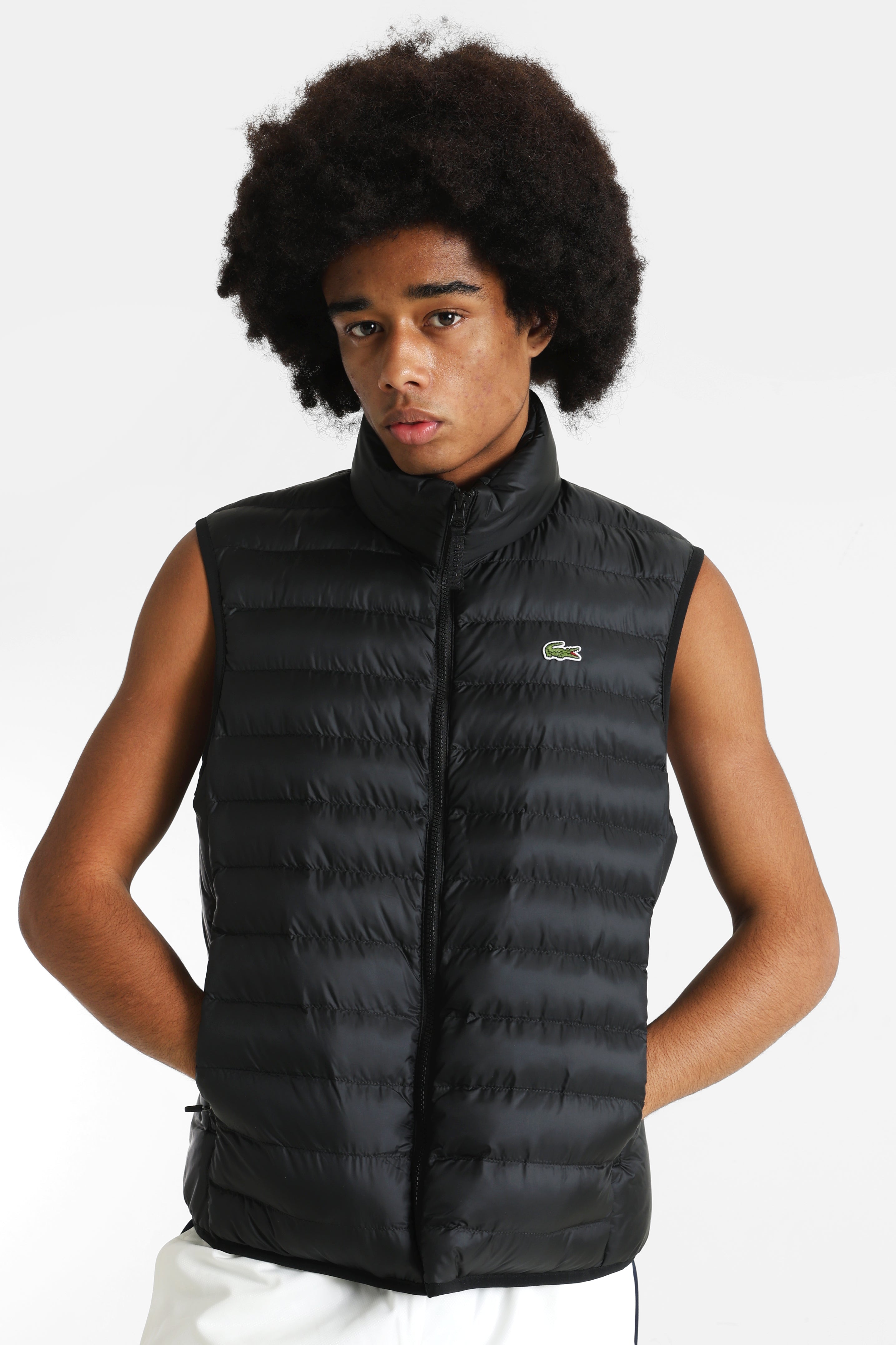 Gestepptes Gilet - Black