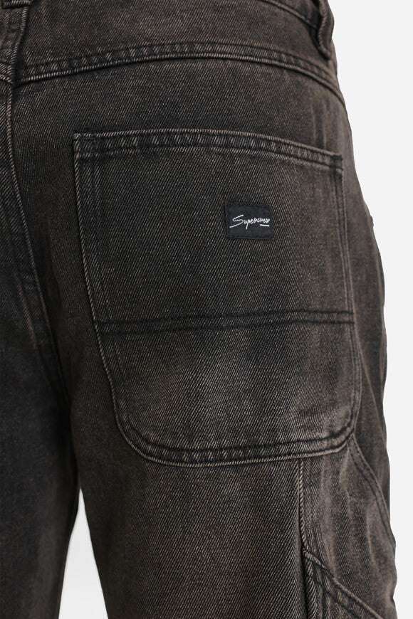 Regular Fit Jeans - Gewaschen Schwarz