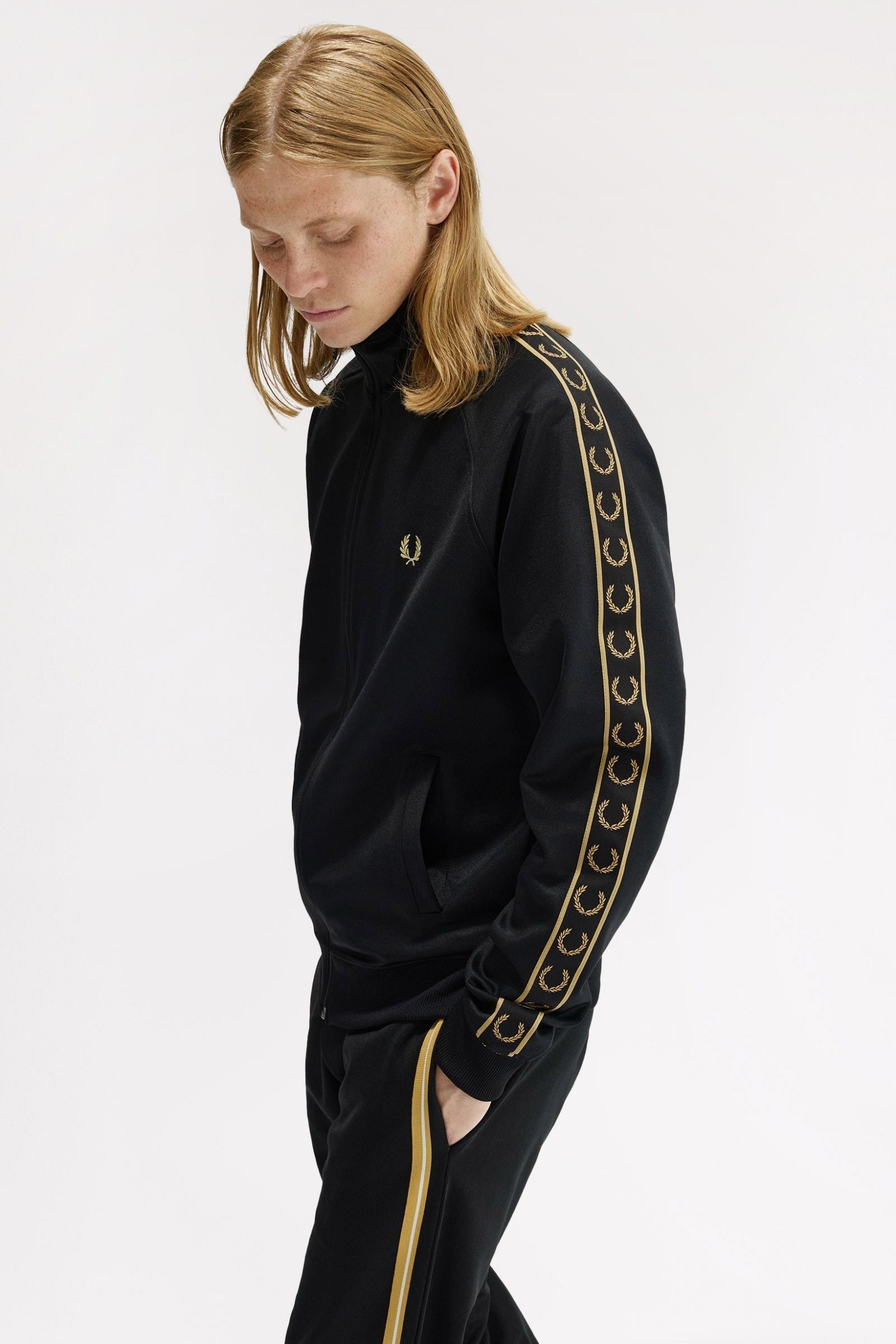 Trainingsjacke - Black + Champagne