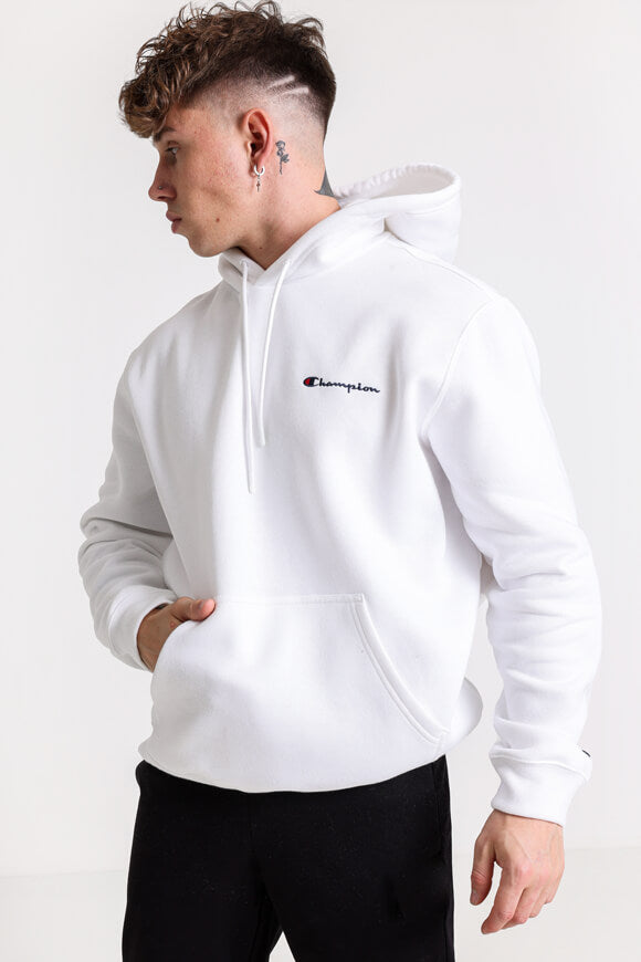 Kapuzensweatshirt - Weiss
