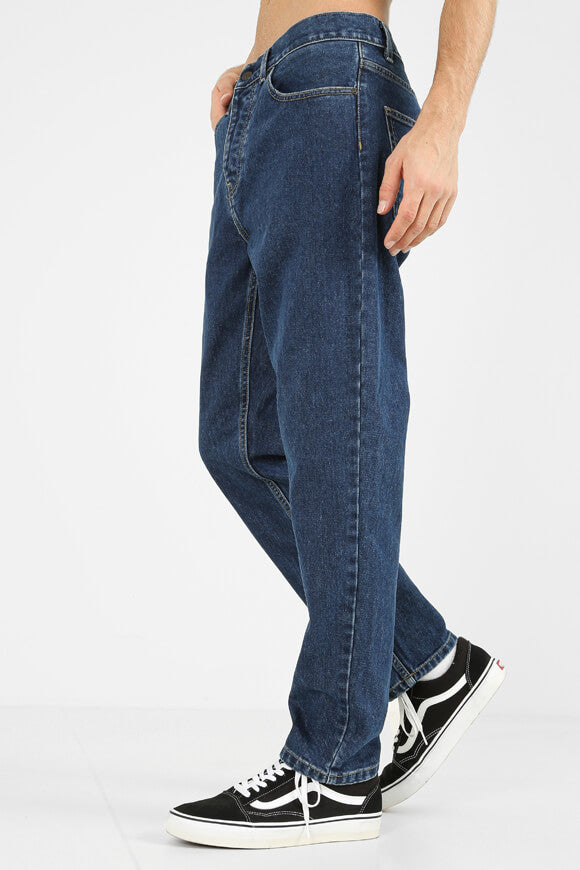 Newel Relaxed Tapered Fit Jeans - Blue Stone Washed