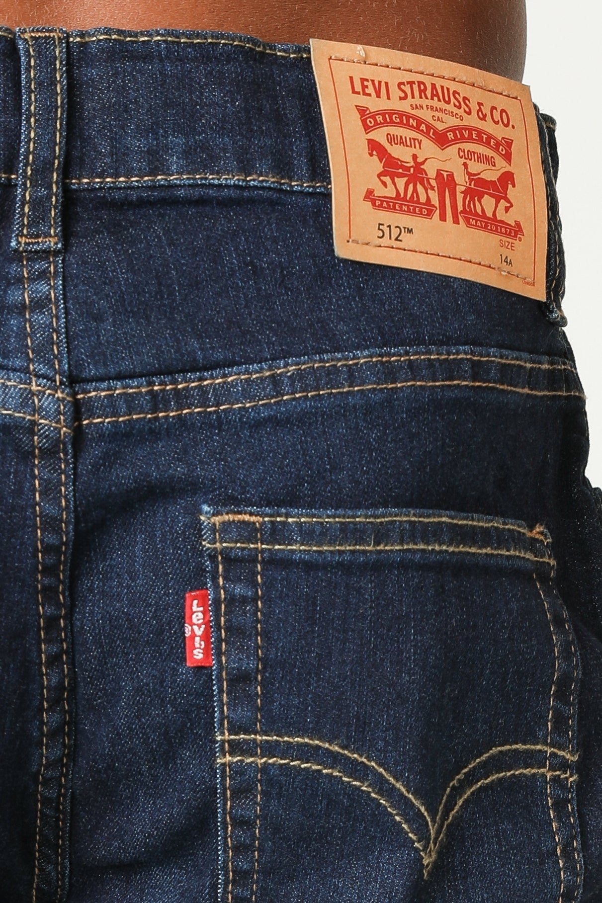512 Slim Taper Fit Jeans - Dark Blue