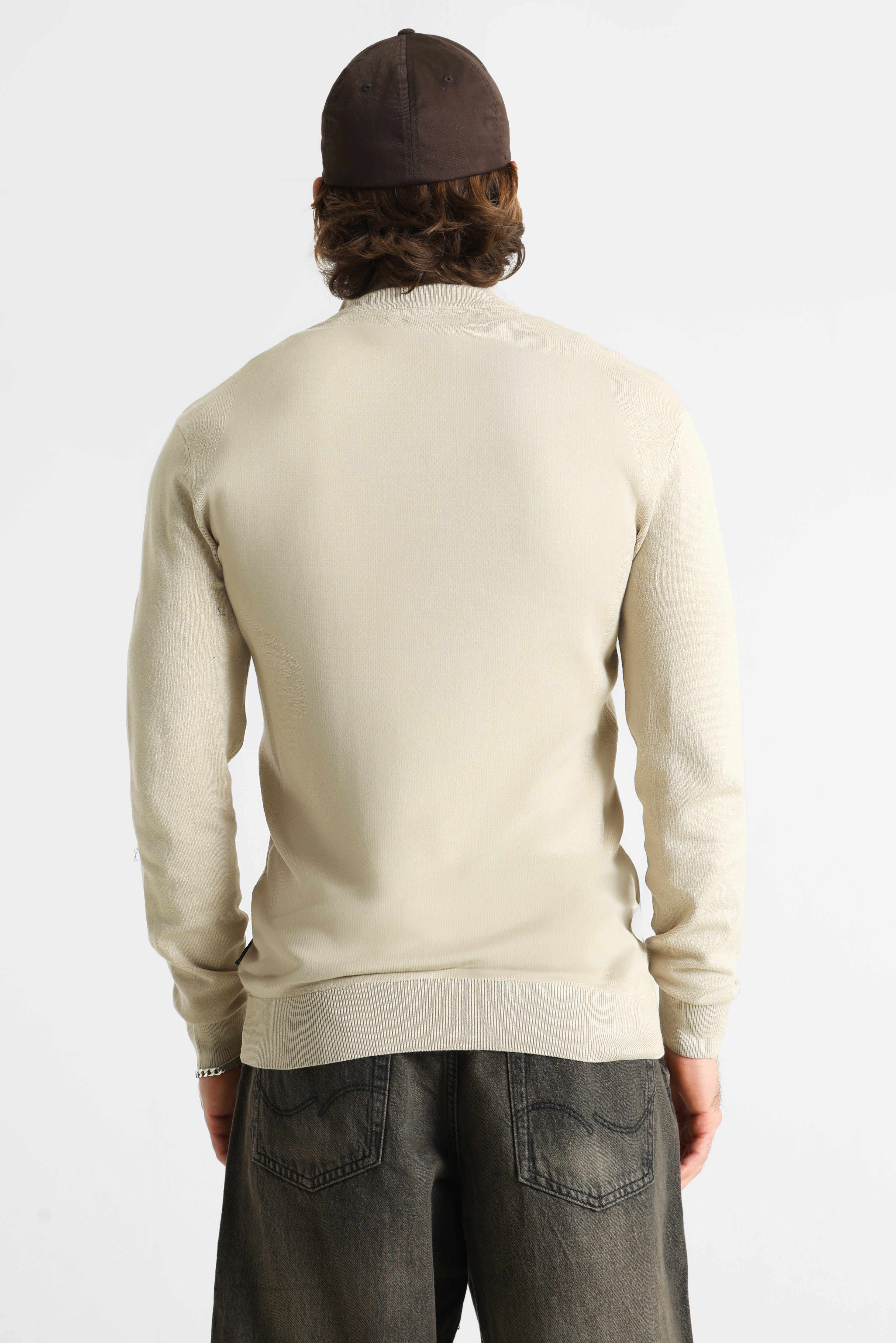 BHDAN Feinstrickpullover - Plaza Taupe
