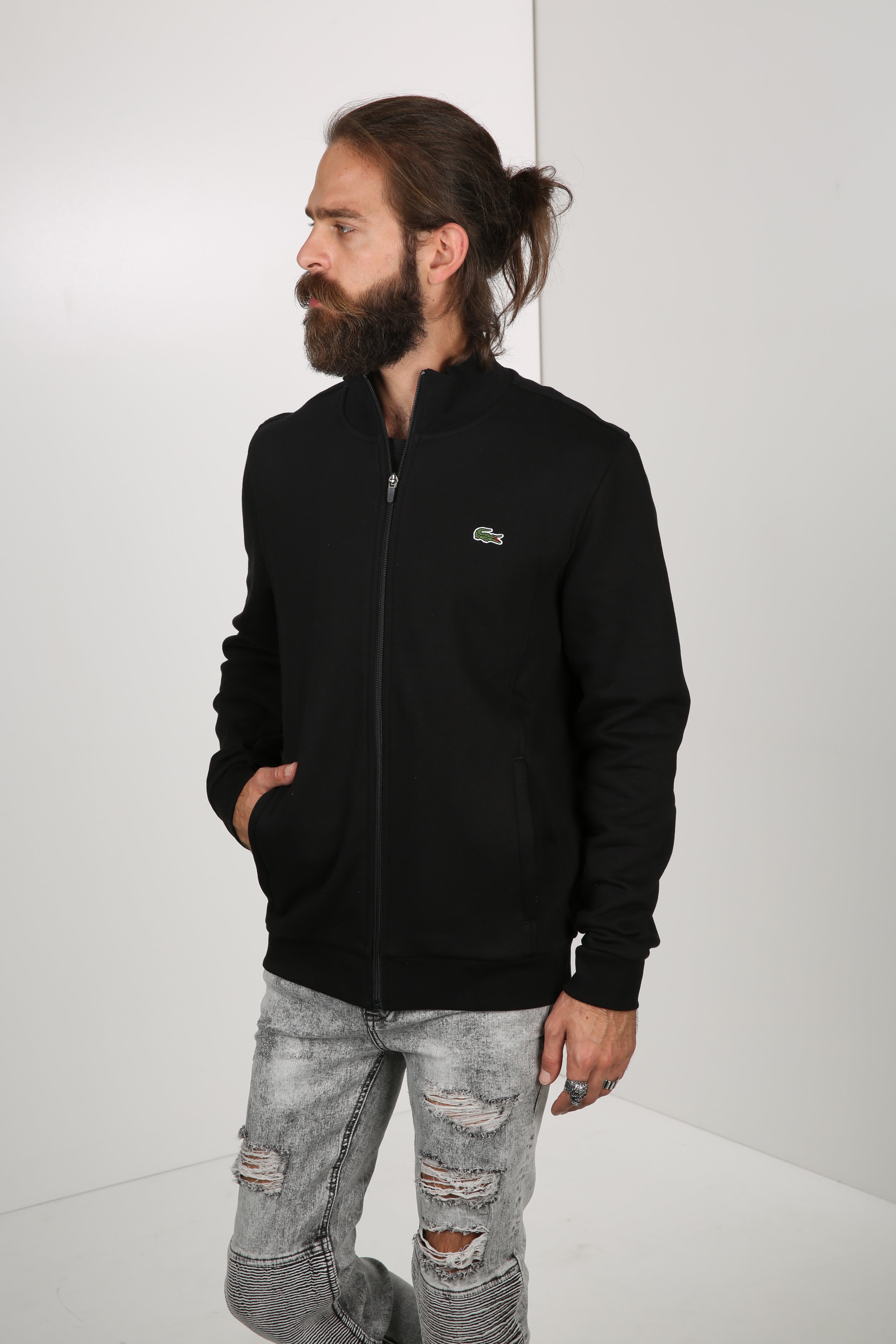 Sweatjacke - Black