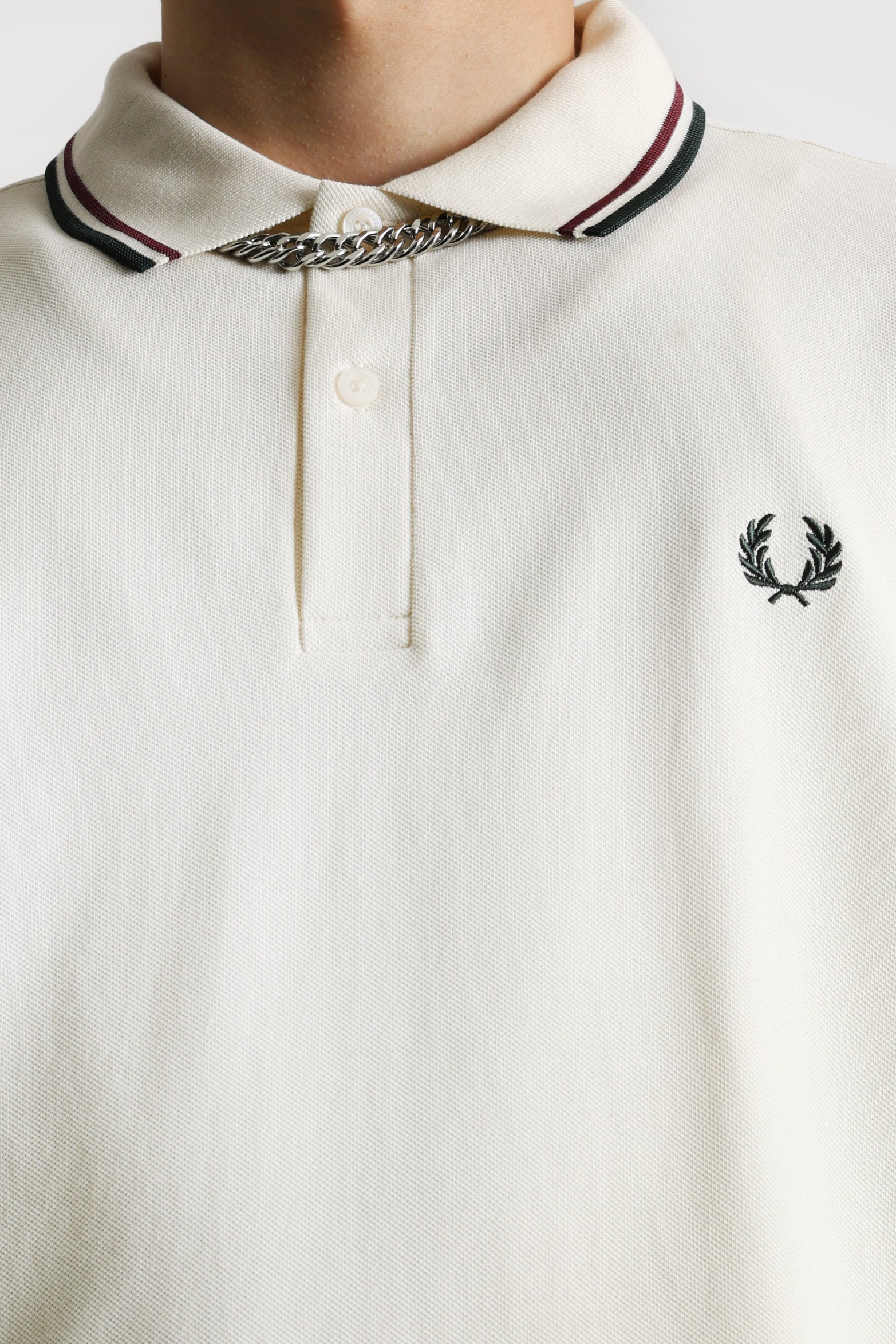 Twin Tipped Poloshirt - Offwhite