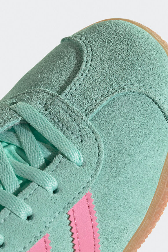 Gazelle Sneaker - Clear Mint + Bliss Pink + Bright Blue