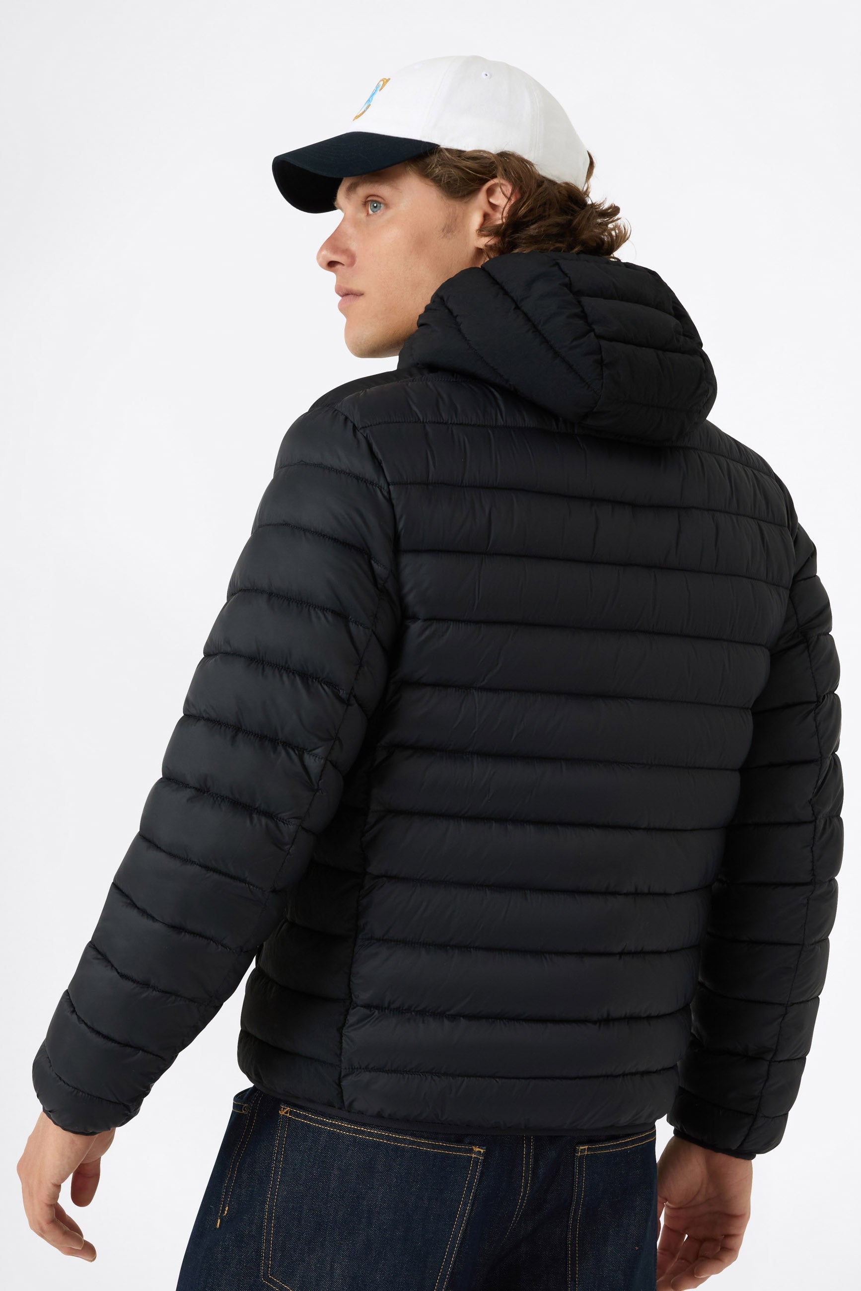 Gesteppte Jacke - Black